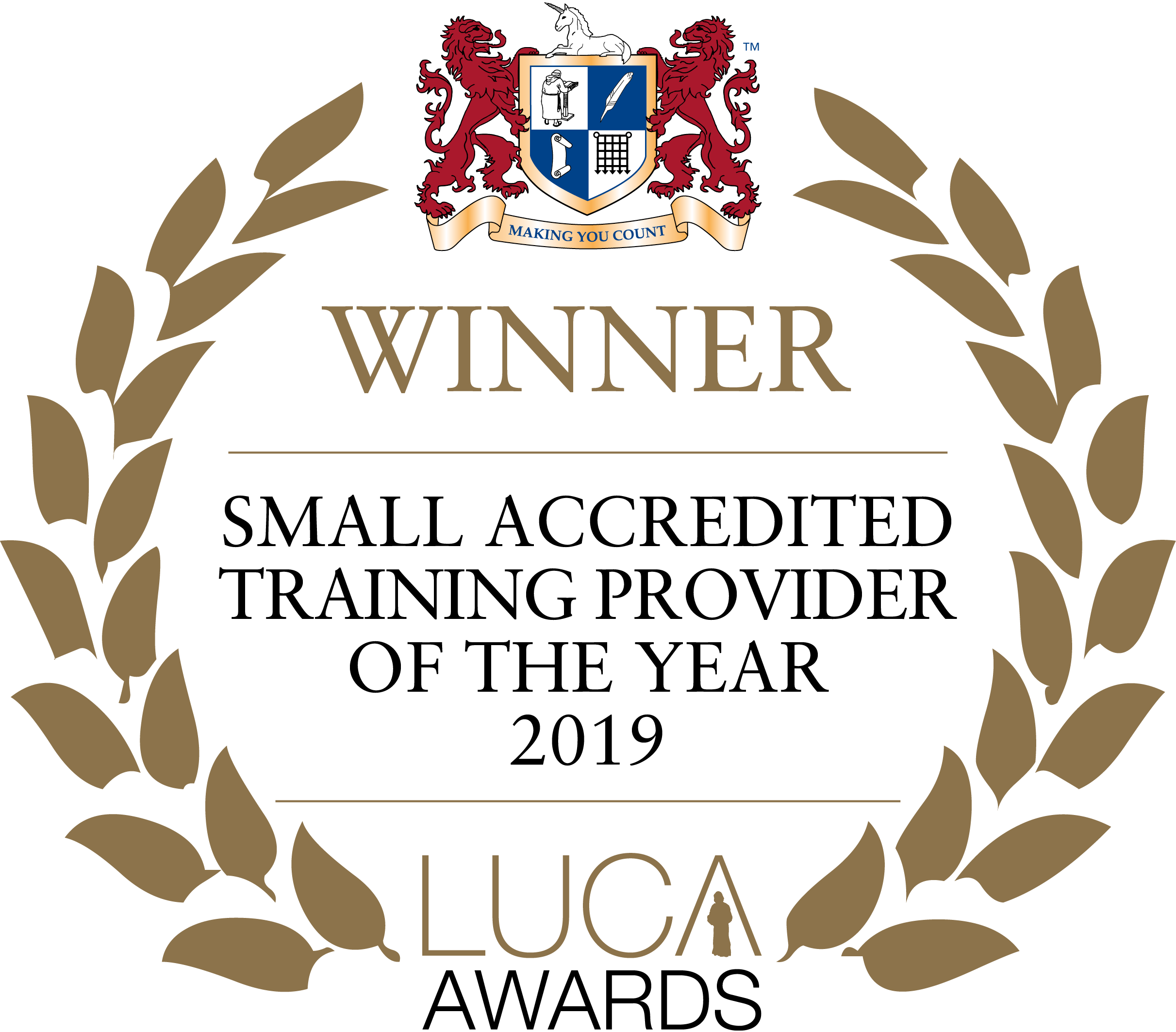 Small Training Provider 2019 winner