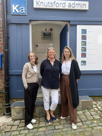 Outside Knutsford Admin