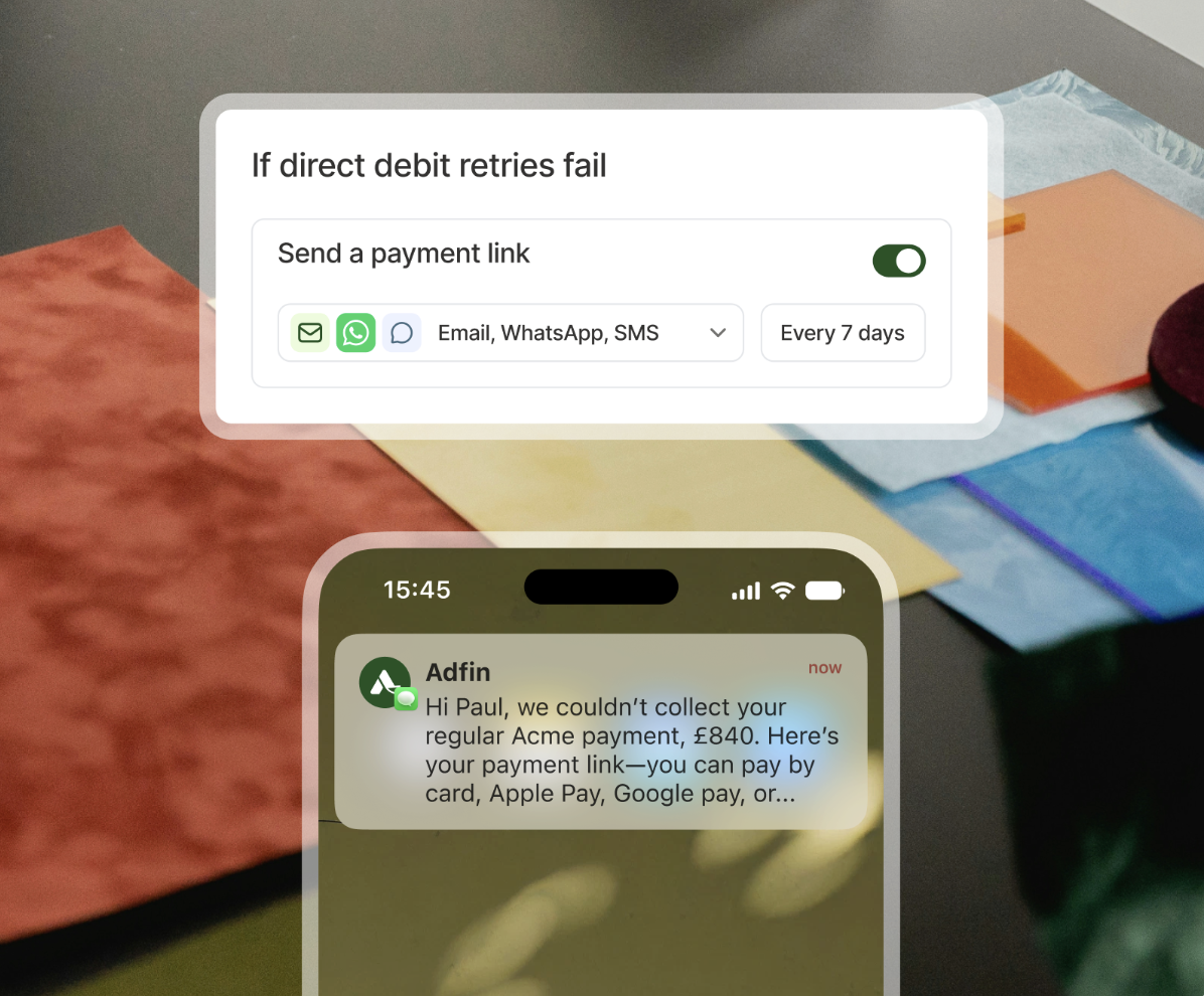 Adfin failed payments Adfin failed payments